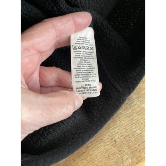 L. L. Bean Womens M Reg  Fleece Sweater jacket Brown Full Zip Pockets Hiking EUC - Picture 11 of 12